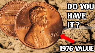 The 1976 Penny without Mint Mark Coin Worth A Lot of MoneyHistory of Coins [upl. by Xuerd]