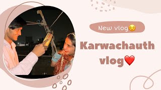 MY FIRST KARWACHAUTH SPECIAL❤️  FAMILY VLOG [upl. by Mossman]