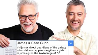 GOTG Vol 3s James amp Sean Gunn Answer the Webs Most Searched Questions  WIRED [upl. by Inaboy148]