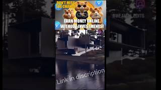 💵Hamster biggest airdrop💲 claim now hamsterkombat earnmoney viral status shorts shortfeed [upl. by Ahsienot691]