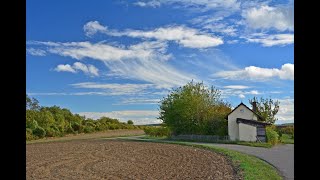 Kraichgau Weingarten Baden Über sanfte Hügel zur Schönen Aussicht [upl. by Anaira]