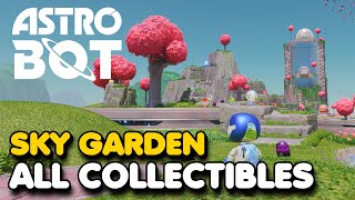 Astro Bot  Sky Garden 100 Walkthrough All Bots amp Puzzle Pieces [upl. by Seana]