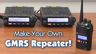 How to Turn the Wouxun KG1000G Into a GMRS Repeater [upl. by Sihtam67]