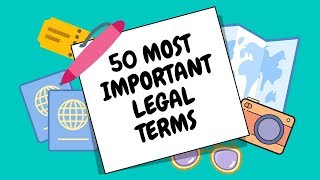 50 MOST IMPORTANT LEGAL TERMS amp MAXIMS  PART 1 of 3 II BALA SIR [upl. by Shimkus803]