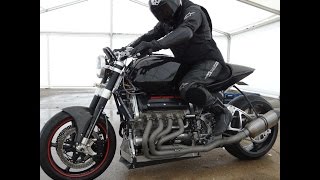 EISENBERG V8 motorbike  secret testing [upl. by Yaakov]