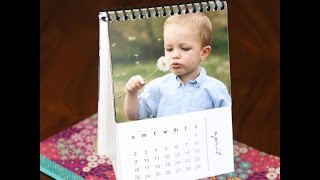 Make a stand for calendar cards 2017 [upl. by Brothers]