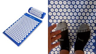 ProsourceFit Acupressure Mat and Pillow Set Review [upl. by Josler]