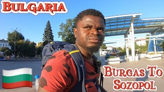 How To Get To Bulgarian Seaside Town Sozopol From Burgas  BULGARIA 🇧🇬🇧🇬🇧🇬 [upl. by Vierno]