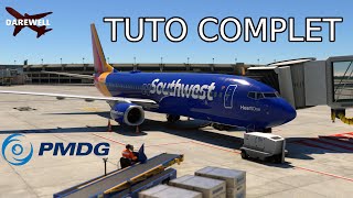 TUTO COMPLET PMDG 737  COLD AND DARK  ILS amp RNAV  MICROSOFT FLIGHT SIMULATOR 2020 [upl. by Lewanna]