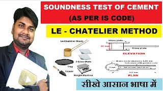 Soundness Test of Cement by LeChatelier Method  Cement Test  Learning Civil Technology [upl. by Llenoj]