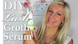 DIY Lash Growth Serum I WIMPERNSERUM selbst herstellen [upl. by Iveksarap]