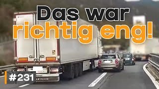 Geisterfahrer dreister Parkplatzdieb und blindes Überholen  GERMAN DASHCAM  231 [upl. by Knah]