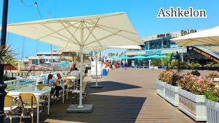 Beautiful Ashkelon A wonderful walk through the Marina [upl. by Yaresed]