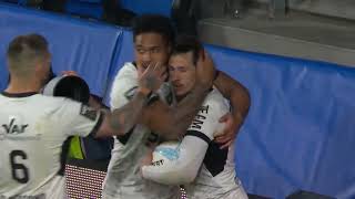 TOP 14  Essai de Baptiste SERIN RCT  Aviron Bayonnais  RC Toulon [upl. by Dar]