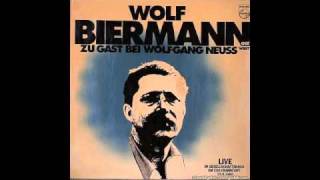 Wolf Biermann  Ballade von der Buckower Süsskirschenzeit [upl. by Shutz]