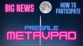 MetaVpad PreSale Complete Tutorial 🔥 How to buy MetaVPad 💲 BSCpad ADAPad VelasPad amp NFTLaunch [upl. by Furnary]