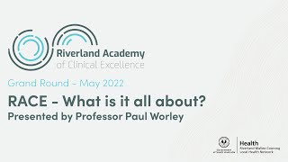 RACE  What is it all About presented by Professor Paul Worley [upl. by Cheney447]