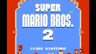 Super Mario Bros 2 NES Music  Overworld Theme [upl. by Llenor]