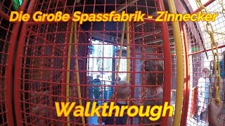 Die Große Spassfabrik Zinnecker Walkthrough Video vom Bad Kreuznacher Jahrmarkt 2018 [upl. by Alden]