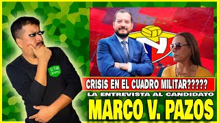 EL NACIONAL EN CRISIS ► ENTREVISTA AL CANDIDATO MARCO VINICIO PAZOS [upl. by Eicirtap]