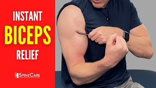 How to Fix Biceps Muscle Pain in 30 Seconds [upl. by Silrak505]