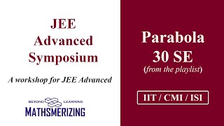 JEE Advanced Symposium ISI  CMI  Parabola  Selected 30 solved examples Playlist videos [upl. by Huldah]