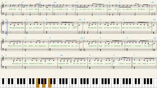 Taylor Swift — Cornelia Street Piano Sheet Music [upl. by Dloraj133]