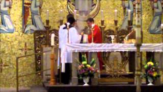 The Order of the Mass  Offertory [upl. by Eatnoled]