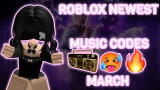 Roblox Music CodesIDs March 2024 WORKING ROBLOX ID [upl. by Eatnod]