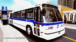 OMSI 2 – Liberty City USA  Nova RTS Bus [upl. by Gladis]