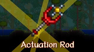 Terraria ไทย  Actuation Rod  เปลี่ยนชีวิตการวางแอคชูเอเตอร์ ไม่ให้ยุ่งยากและหัวร้อนอีกต่อไป [upl. by Herates]