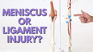 How to Tell if Knee Pain is Meniscus or Ligament Injury [upl. by Arrat181]