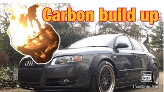 Cleaning the inlet manifold on the tdi Audi A4 bad MPG Solved [upl. by Kobylak]