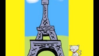 Childrens French Eiffel Tower Song [upl. by Karia]