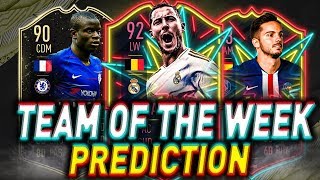 TOTW 4 PREDICTIONS  OTW HAZARD IF KANTE amp SARABIA  FIFA 20 [upl. by Harday]