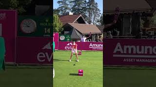 Olivia Cowan Golf Swing  The Amundi Evian Championship 2022 [upl. by Savil]