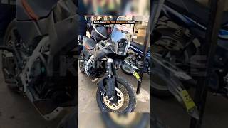 New Gen KTM 390 Adventure spied testing in India 🔥 BikeWale shorts [upl. by Aivatnwahs]