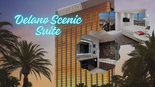 Delano Las Vegas Scenic Suite Room Tour [upl. by Avaria]