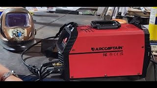 ARCCAPTAIN TIG Welder 200 Review and Demonstration [upl. by Ennaeus]