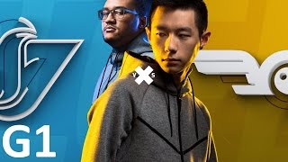 CLG vs FLY Game 1 Highlights 2017 NALCS SPRING SPLIT PLAYOFFS QUARTERFINAL 2 [upl. by Shama]