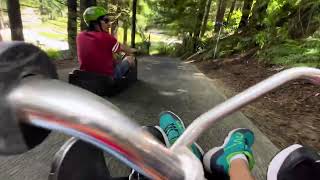 Rotorua Luge ride  Full Scenic route ride [upl. by Amol]