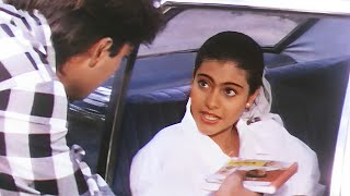 एक किताब लौटाने के लिए तुमने मेरा पीछा किया   Kajol  Best Drama Scene  Bekhudi [upl. by Ecirtnahc821]