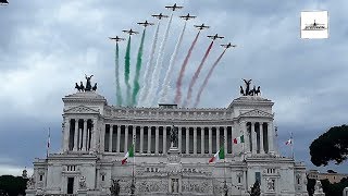 Frecce Tricolori Roma 4 Novembre 2018 [upl. by Mareld]