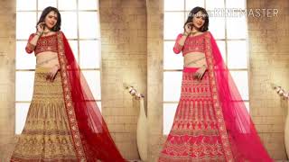 Lehenga Designs  New latest bridal lehenga designs 2018  bridal lehenga collection [upl. by Nauqad719]