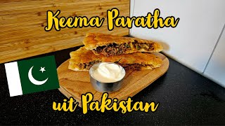 Keema Paratha uit Pakistan  Kookavonturiers  Recept [upl. by Atterrol]