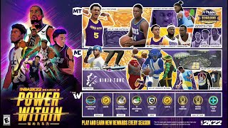 NBA 2K22 SEASON 5 FULL LIVE STREAM EARLY ACCESS TO REWARDS LEVEL 40 AFFILIATION MASCOT amp MORE [upl. by Idnil]