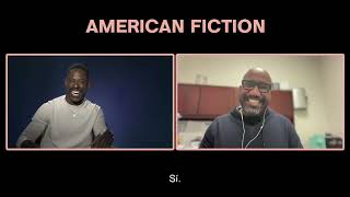 American Fiction Entrevista exclusiva con Sterling K Brown [upl. by Garv669]