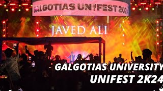 UNIFEST ♥️ 20K4 GALGOTIA UNIVERSITY  JAVED ALI GREATER NOIDA📍GalgotiasUniversity1 [upl. by Resee]