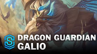 Dragon Guardian Galio Skin Spotlight  League of Legends [upl. by Giles733]