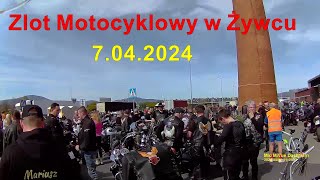 Zlot Motocyklistów w Żywcu 7042024 [upl. by Jestude428]